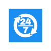 24 by 7 availability